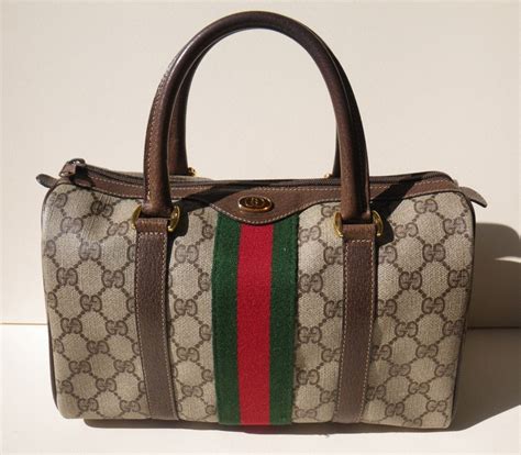 vintage gucci bags boston|authentic gucci boston bag.